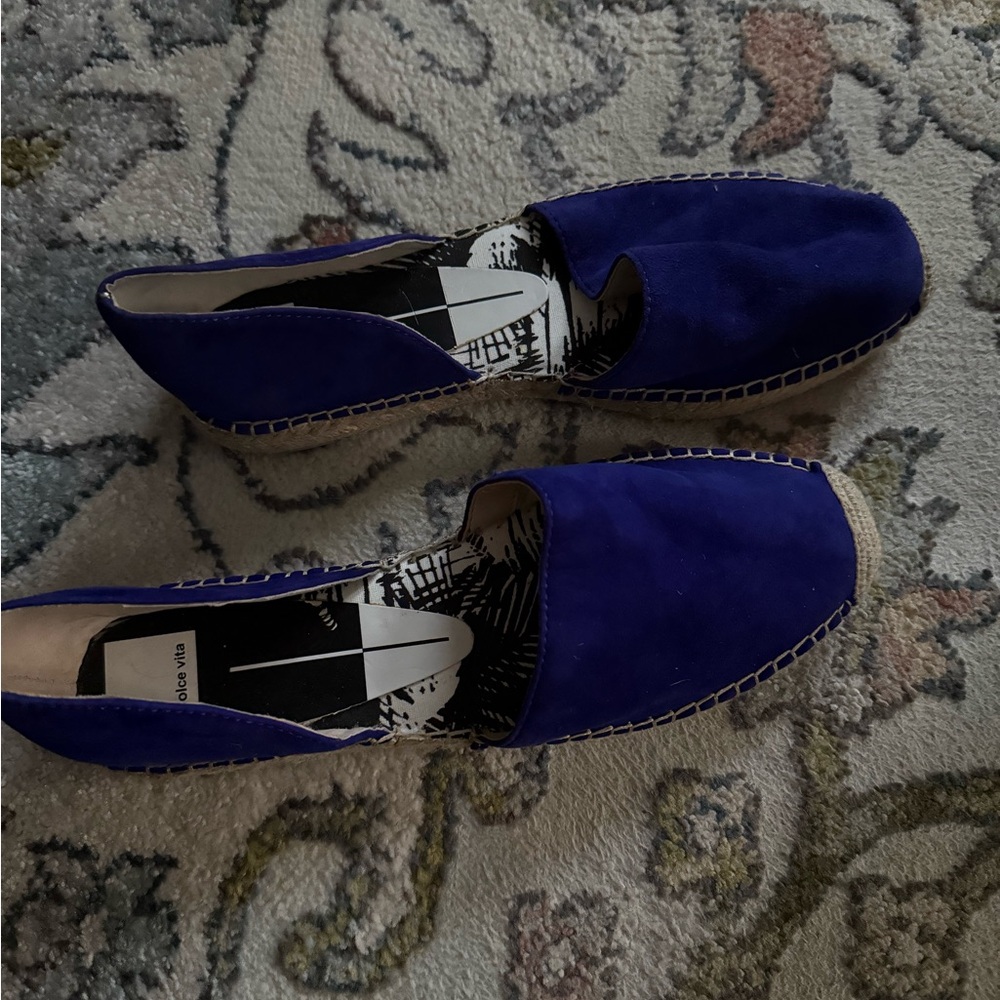 Dolce Vita Royal Blue Espadrilles